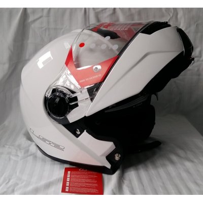 KASK SZCZĘKOWY STROBE SOLID WHITE