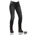 Jeansy motocyklowe damskie 115MOTO Black