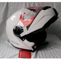 KASK SZCZĘKOWY STROBE SOLID WHITE