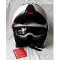 KASK SZCZĘKOWY STROBE SOLID WHITE