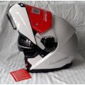 KASK SZCZĘKOWY STROBE SOLID WHITE